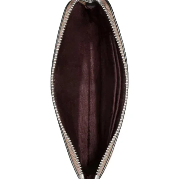 Coach Corner Zip Wristlet Wallet Gold / Taupe 50832 - NEW - Picture 2 of 2